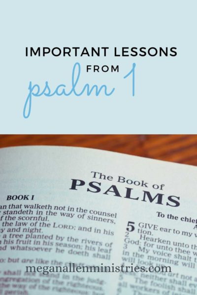 Meaning of Psalm 1